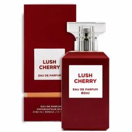 ادوپرفیوم فراگرنس ورد لاش چری Lush Cherry مردانه و زنانه حجم 80 میلی لیتر