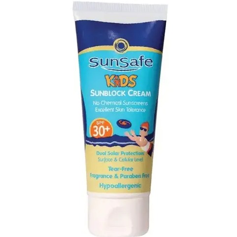 کرم ضد آفتاب کودکان سان سیف SPF30 مقدار 50 گرم