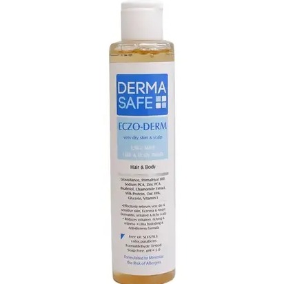 شامپو مو درماسیف مدل ECZO-DERM حجم 200 میلی لیتر