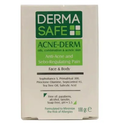 پن شستشو درماسیف مدل ACNE-DERM وزن 100 گرم